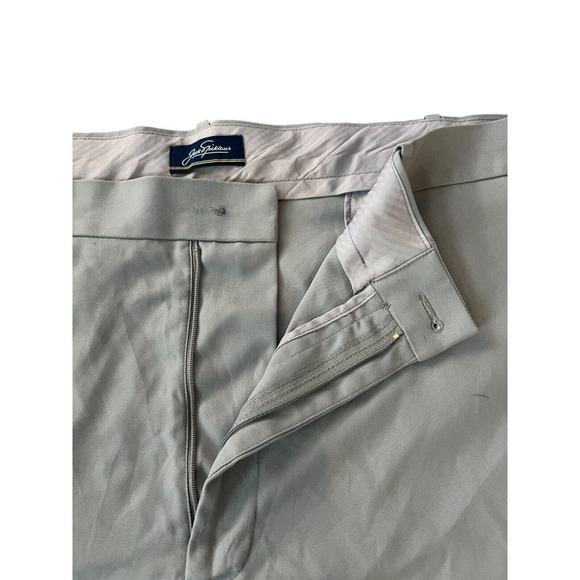 Jack Nicklaus Mens Sz 42 Chino Golf Short Flat Front Regular Fit Mid Rise Gray - Picture 7 of 13